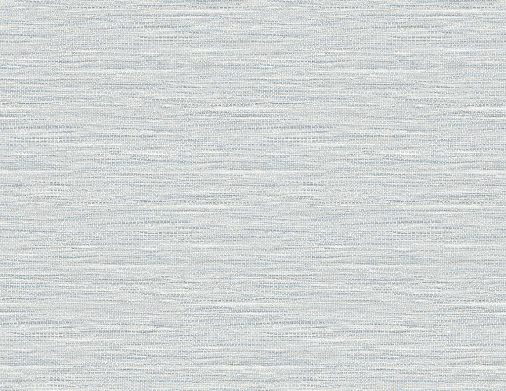 Braided Faux Jute Cornflower Blue by Seabrook Wallpaper Tedlar Textures United States 60.75 0" 27" - Fabric Carolina -