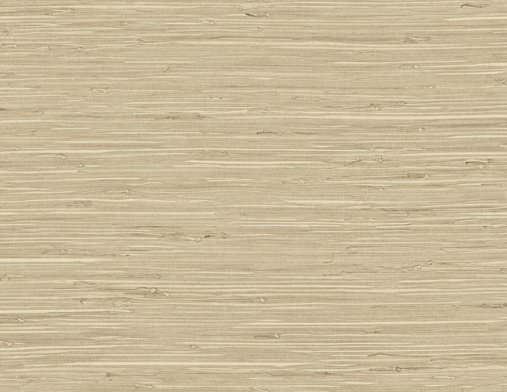Marion Faux Arrowroot Chestnut by Seabrook Wallpaper Tedlar Textures United States 60.75 0" 27" - Fabric Carolina -