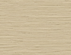 Marion Faux Arrowroot Chestnut by Seabrook Wallpaper