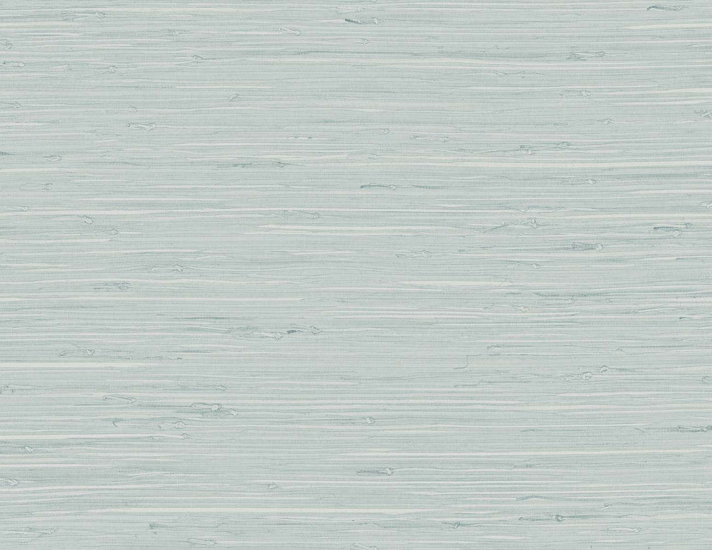 Marion Faux Arrowroot Pale Sky by Seabrook Wallpaper Tedlar Textures United States 60.75 0" 27" - Fabric Carolina -