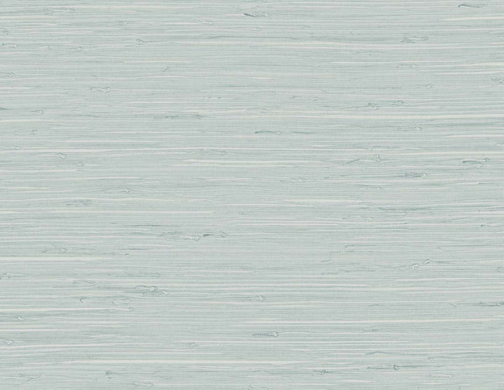 Marion Faux Arrowroot Pale Sky by Seabrook Wallpaper Tedlar Textures United States 60.75 0" 27" - Fabric Carolina -