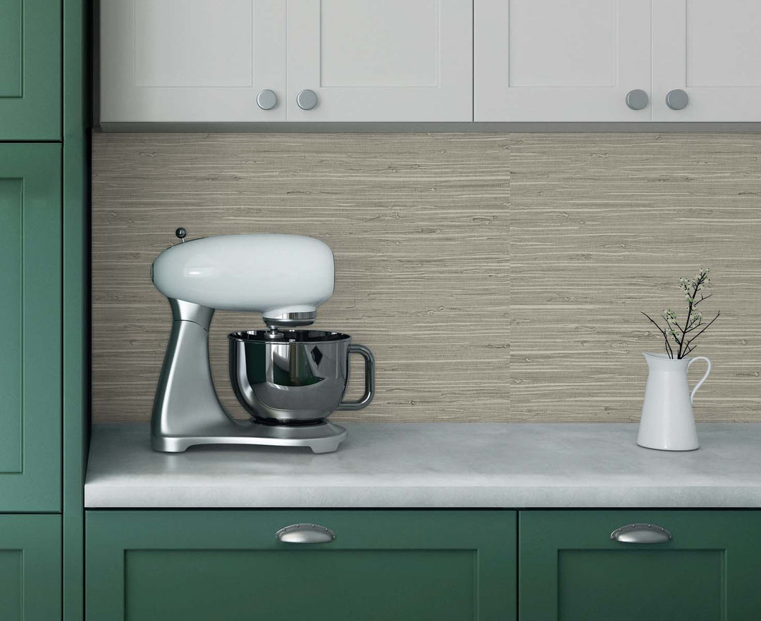 Marion Faux Arrowroot Layered Slate TG60529 by DuPont Designer Wallpaper