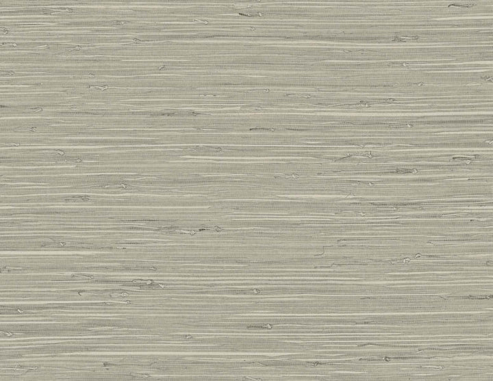 Marion Faux Arrowroot Layered Slate by Seabrook Wallpaper Tedlar Textures United States 60.75 0" 27" - Fabric Carolina -