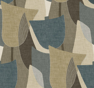 Mosley Tulips Jeans by Seabrook Wallpaper