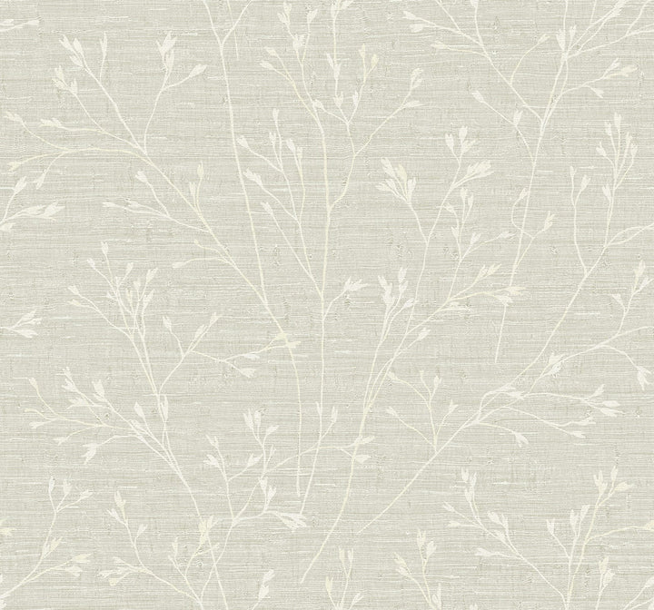 Withington Branch Lace by Seabrook Wallpaper Fibers and Threads United States 60.75 25.2" 27" - Fabric Carolina -