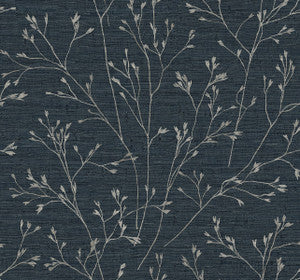 Withington Branch Ocean Deep by Seabrook Wallpaper