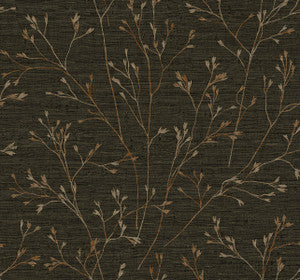 Withington Branch Coffee by Seabrook Wallpaper