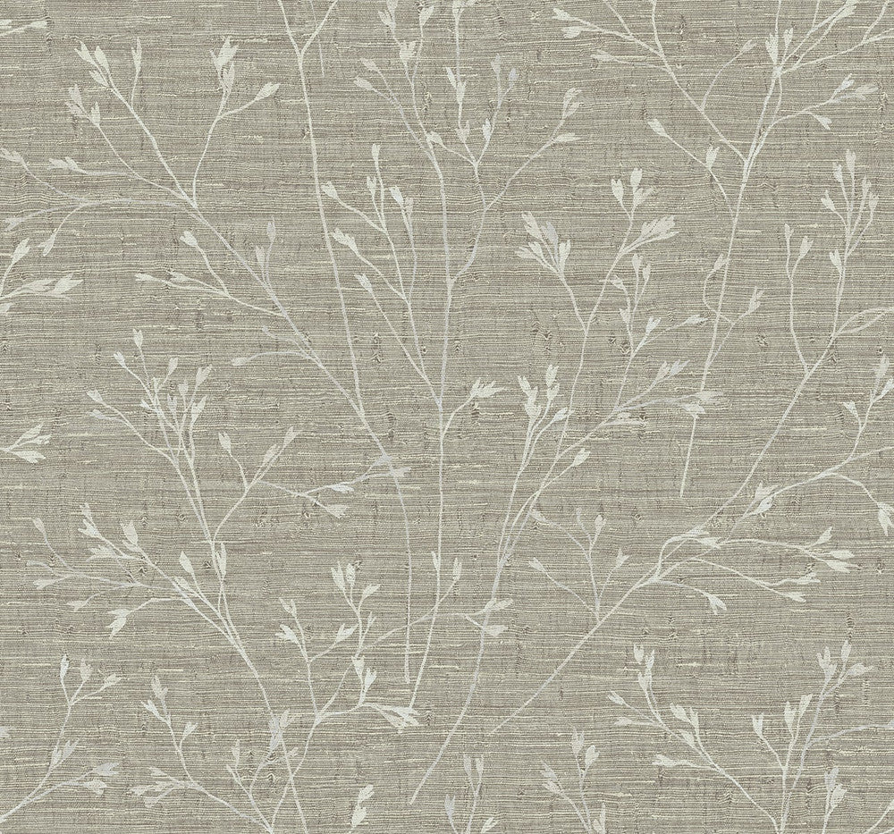 Withington Branch Mouse by Seabrook Wallpaper Fibers and Threads United States 60.75 25.2" 27" - Fabric Carolina -