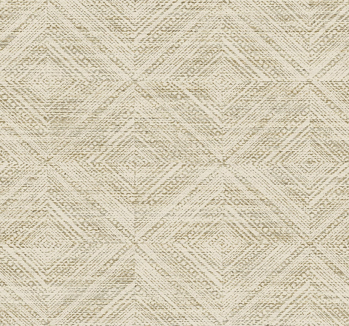 Leigh Diamond Cappuccino by Seabrook Wallpaper Fibers and Threads United States 60.75 25.2" 27" - Fabric Carolina -