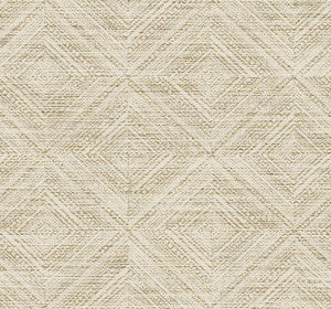Leigh Diamond Cappuccino by Seabrook Wallpaper