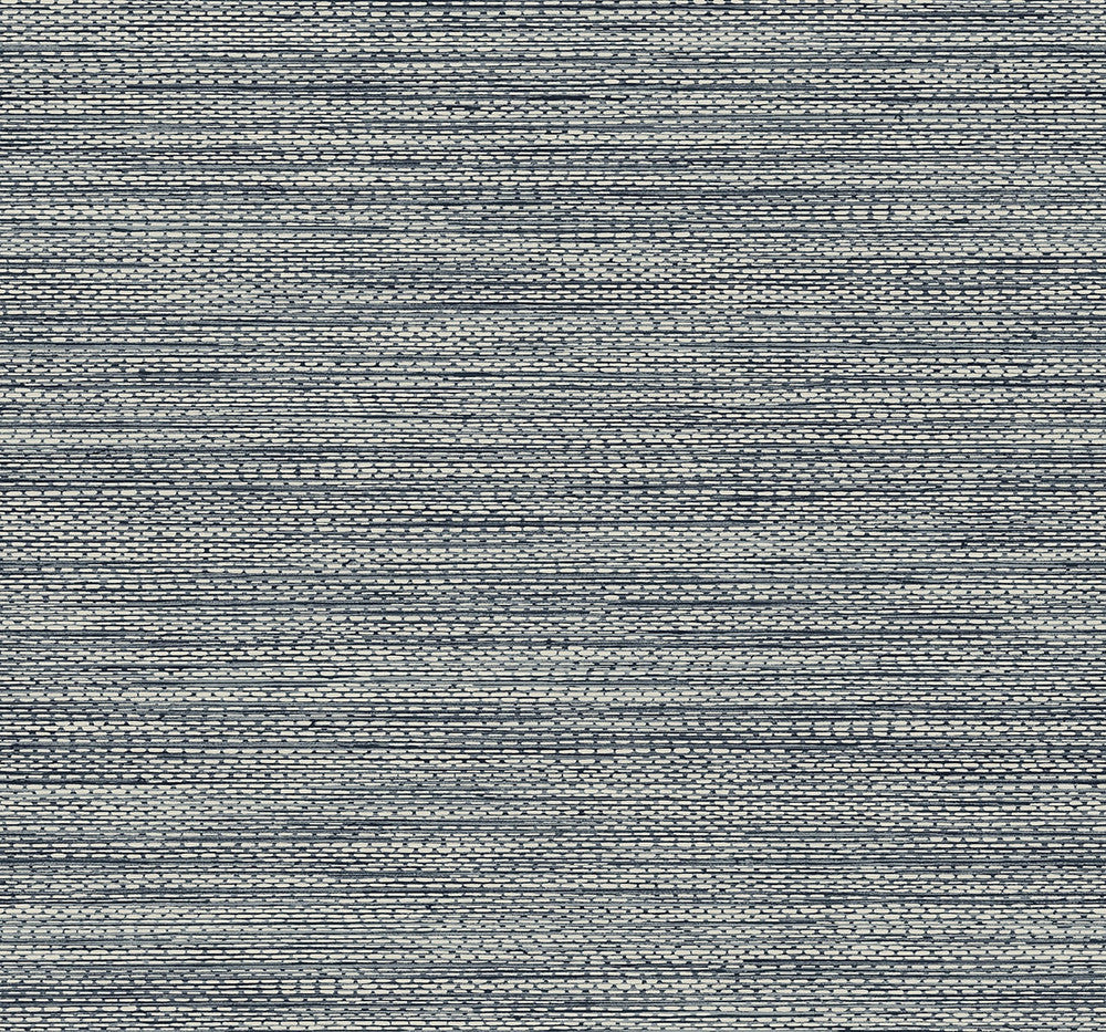 Hollinwood Weave Night Sky by Seabrook Wallpaper Fibers and Threads United States 60.75 25.2" 27" - Fabric Carolina -