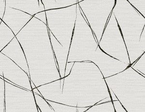 Davenport Sketch Black Ice by Seabrook Wallpaper