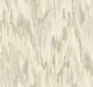 Bowdon Watercolor Stringcloth Brownrice by Seabrook Wallpaper