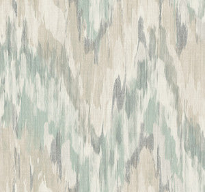 Bowdon Watercolor Stringcloth Clover by Seabrook Wallpaper