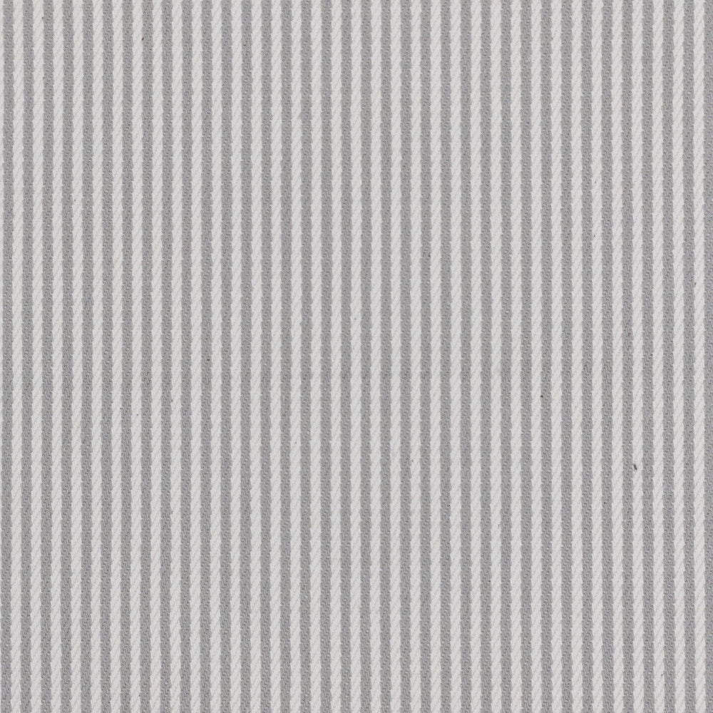 Thad 3 Dove by Stout Designer Fabric JUST STRIPES DENIM/SLATE 100%COT PORTUGAL Horizontal: 0.250 and Vertical: 0.000 54 in - Swanky Fabrics -