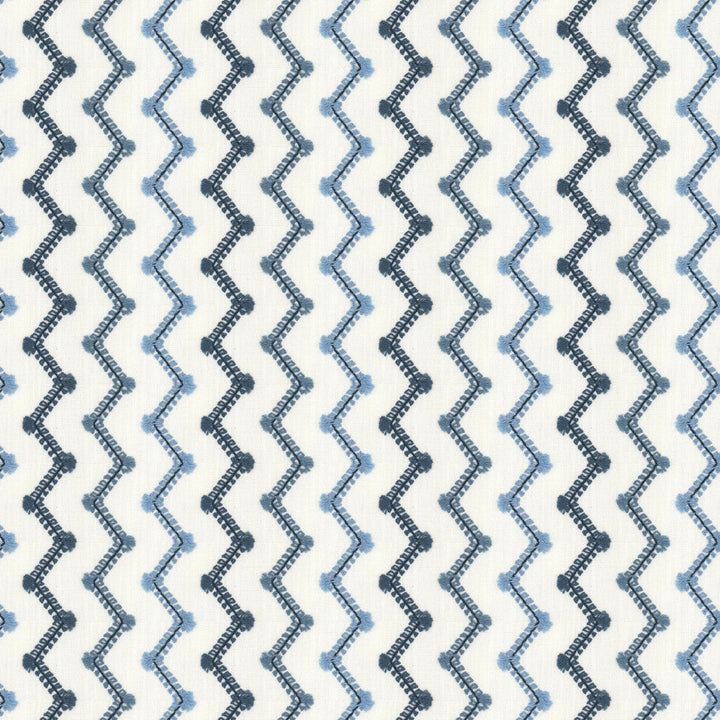 Thatch 3 Wedgewood by Stout Fabric Stout Fabric Thatch 3 WedgewoodFabric RAINBOW LIBRARY POWDER/WEDGEWOOD 100%POL %CEMB INDIA </p><p>Repeat: H: 4.500, V: 2.000 53 in - Fabric Carolina -