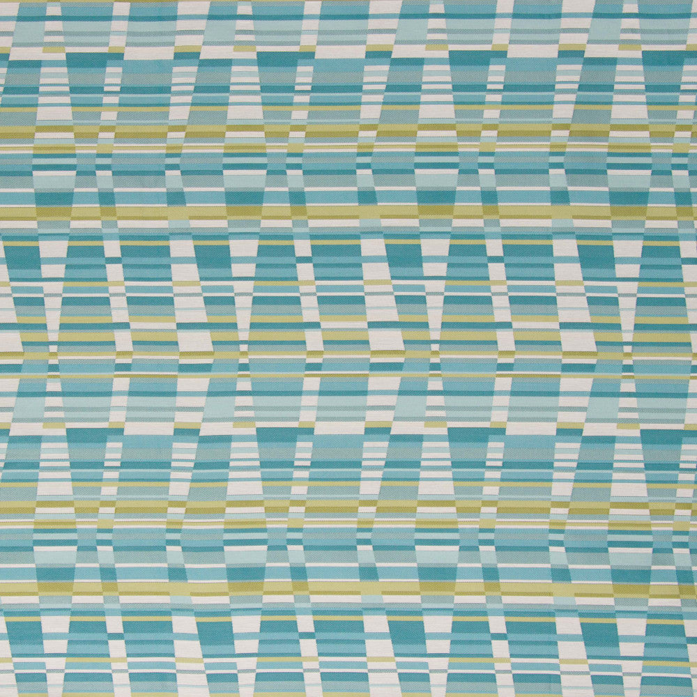 Thirasia Cyan by Bella-Dura Fabric  100% BELLA DURA POLYOLEFIN USA 70000 H: 7'' V: 14.25'' 56''  - Fabric Carolina -