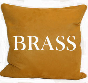 Throw Pillow Brass 38 by Norbar Fabric