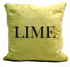 Throw Pillow Lime 83 by Norbar Fabric PILLOW INSERT 100% POLYESTER FRANCE 18" X 18" SQUARE - Fabric Carolina -