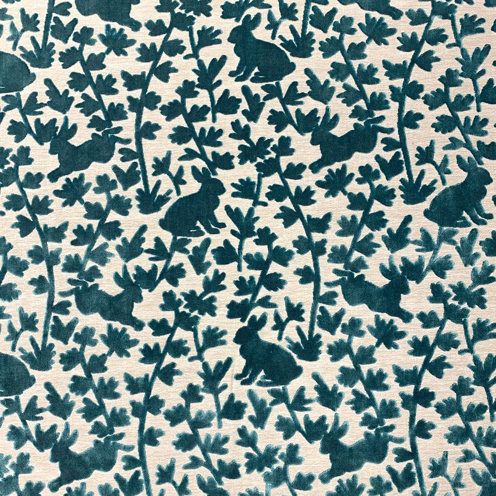 Thumper Cerulean by Magnolia Fabric - 57 Vis, 31 Poly, 12 Cot India 100000 Horizontal: 13.5 and Vertical: 15.75 54 - Fabric Carolina -