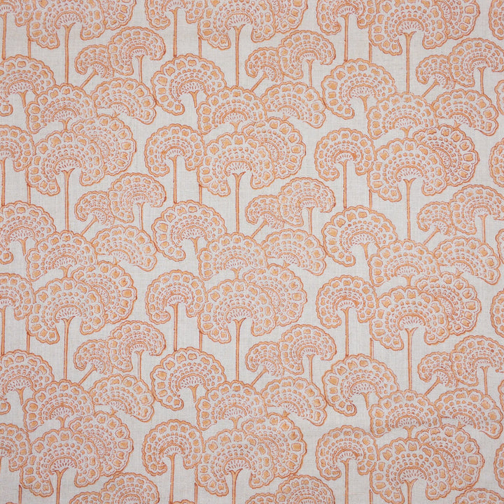 Thurmond 2 Apricot by Stout Fabric Stout Fabric Thurmond 2 ApricotFabric COMFORTABLE LIVING QUARTZ/TILE 70%SVI 30%LIN INDIA </p><p>Repeat: H: 7.250, V: 5.625 52 in - Fabric Carolina -