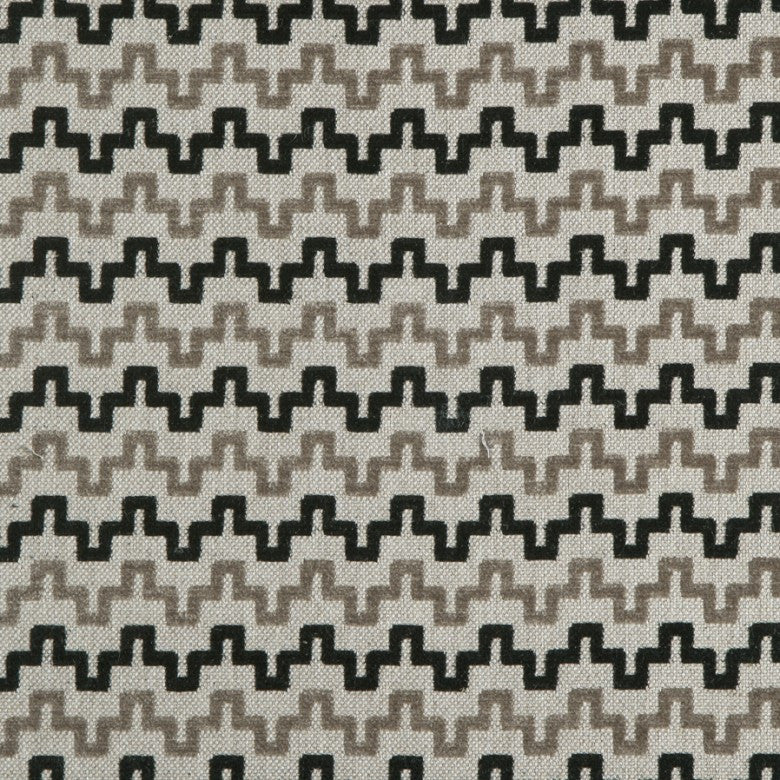 Tangle # 01 Graphite by Maxwell Fabric 71% ACRYLIC 18% POLYESTER
7% LINEN 4% VISCOSE TURKEY </p><p>Repeat: Horizontal: H-1.3 and Vertical: V-1.8 55.1" - Fabric Carolina -