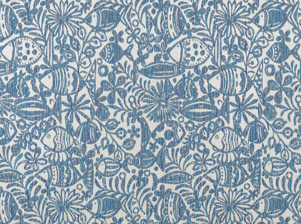 Sd-Tide Pool 518 Seaside by Covington Fabric 57% POLYPROPYLENE/43% POLYESTER Mexico 30000 Horizontal: 14 and Vertical: 13 54 - Fabric Carolina -