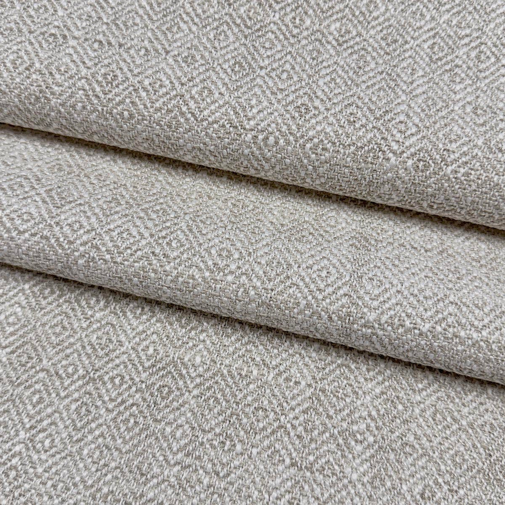 Tigard Oatmeal by Magnolia Fabric - 100% Polyester India 15000 Horizontal: 0.375 and Vertical: 1 54 - Fabric Carolina -