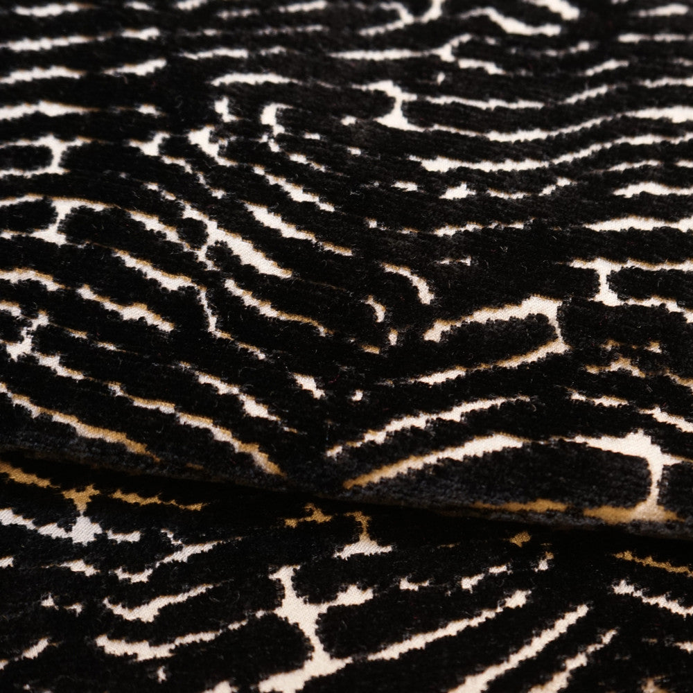 Tiger 99Sj101 by JF Designer Fabric JF Studio 58% Viscose, 42% Cotton India Horizontal: 13.375 and Vertical: 12.5 55 - Swanky Fabrics -