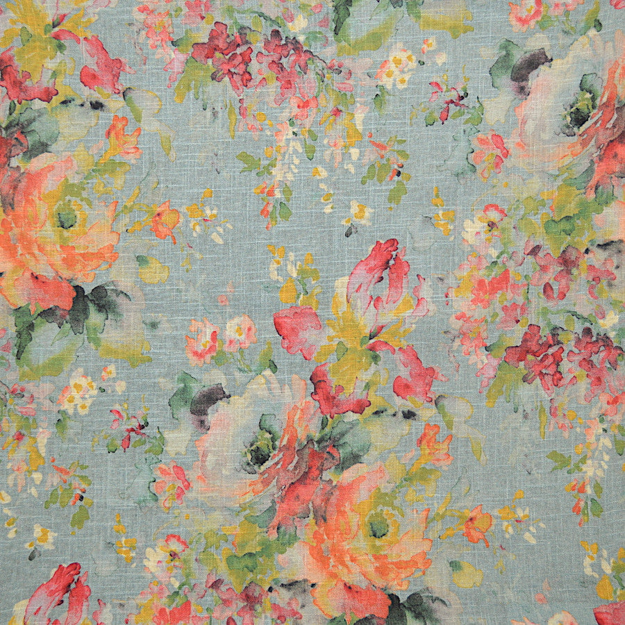 Tijuana Island by Magnolia Designer Fabric - 55Lin/45Visc Korea 12000 Horizontal: 27 and Vertical: 24.75 54" - Swanky Fabrics -