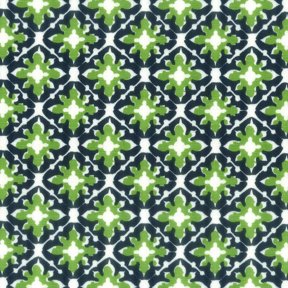 Tile 2 Fern by Aoc Fabric Aoc Fabric Tile 2 FernFabric LA BELLA VITA 50%COT 50%LIN USA </p><p>Repeat: H: 2.250, V: 2.250 54 in - Fabric Carolina -