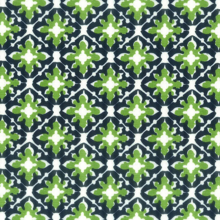 Tile 2 Fern by Aoc Fabric LA BELLA VITA 50%COT 50%LIN USA CATB 117-2013 Horizontal: 2.25 and Vertical: 2.25 54 in - Fabric Carolina -