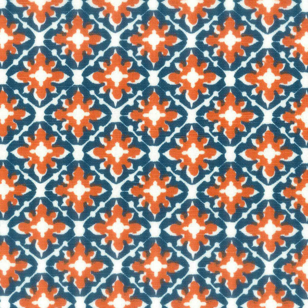 Tile 4 Slate by Aoc Fabric Aoc Fabric Tile 4 SlateFabric LA BELLA VITA 50%COT 50%LIN USA </p><p>Repeat: H: 2.250, V: 2.250 54 in - Fabric Carolina -