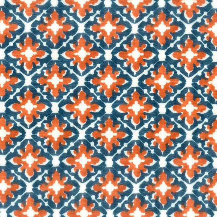 Tile 4 Slate by Aoc Fabric Aoc Fabric Tile 4 SlateFabric LA BELLA VITA 50%COT 50%LIN USA </p><p>Repeat: H: 2.250, V: 2.250 54 in - Fabric Carolina -