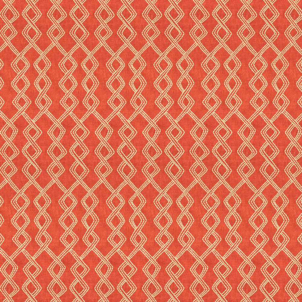 Tivoli 1 Paprika by Stout Fabric RAINBOW LIBRARY MANGO/CAYENNE 37%COT 37%POL 26%SVI %VEMB INDIA WYZENBEEK WEAR TEST (LIGHT DUTY) Horizontal: 4.25 and Vertical: 12.25 52 in - Fabric Carolina -
