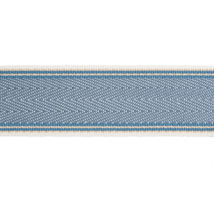 Hance Blue by Lee Jofa Trim Lee Jofa Trim Hance BlueTrim POLYESTER - 100% India </p><p>Repeat: H: , V: 1.77 - Fabric Carolina -