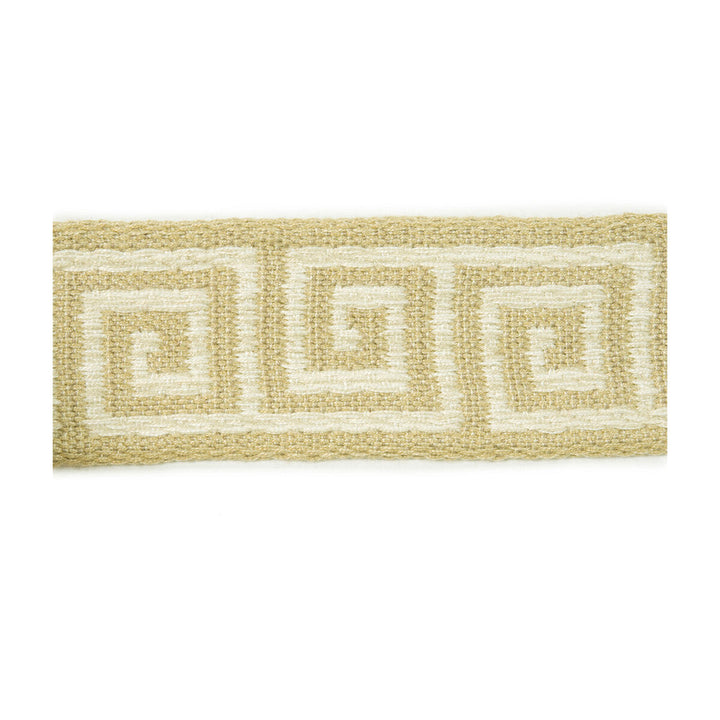 Classic Key Med Buff by Lee Jofa Designer Trim VISCOSE - 100% France Horizontal: and Vertical: 1.5 - Swanky Fabrics -
