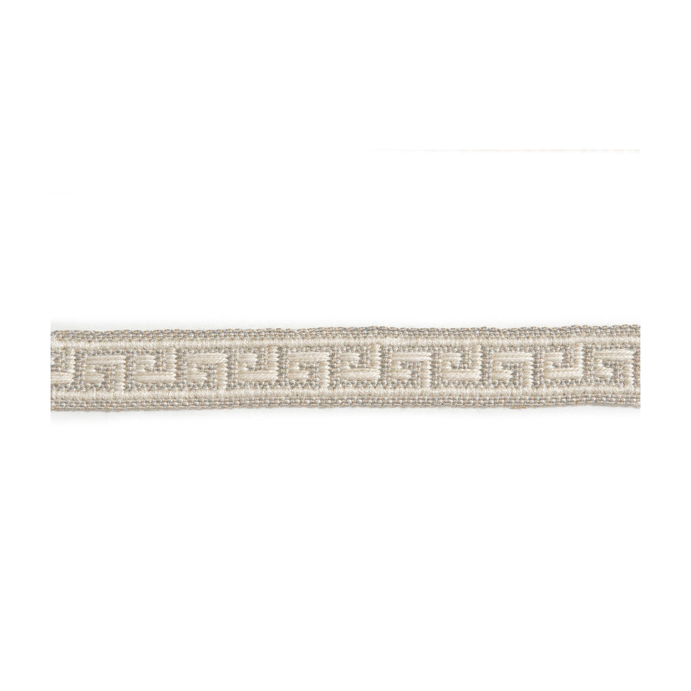 Mini Greek Key Linen by Lee Jofa Trim VISCOSE - 100% France Horizontal: and Vertical: 0.5 - Fabric Carolina -