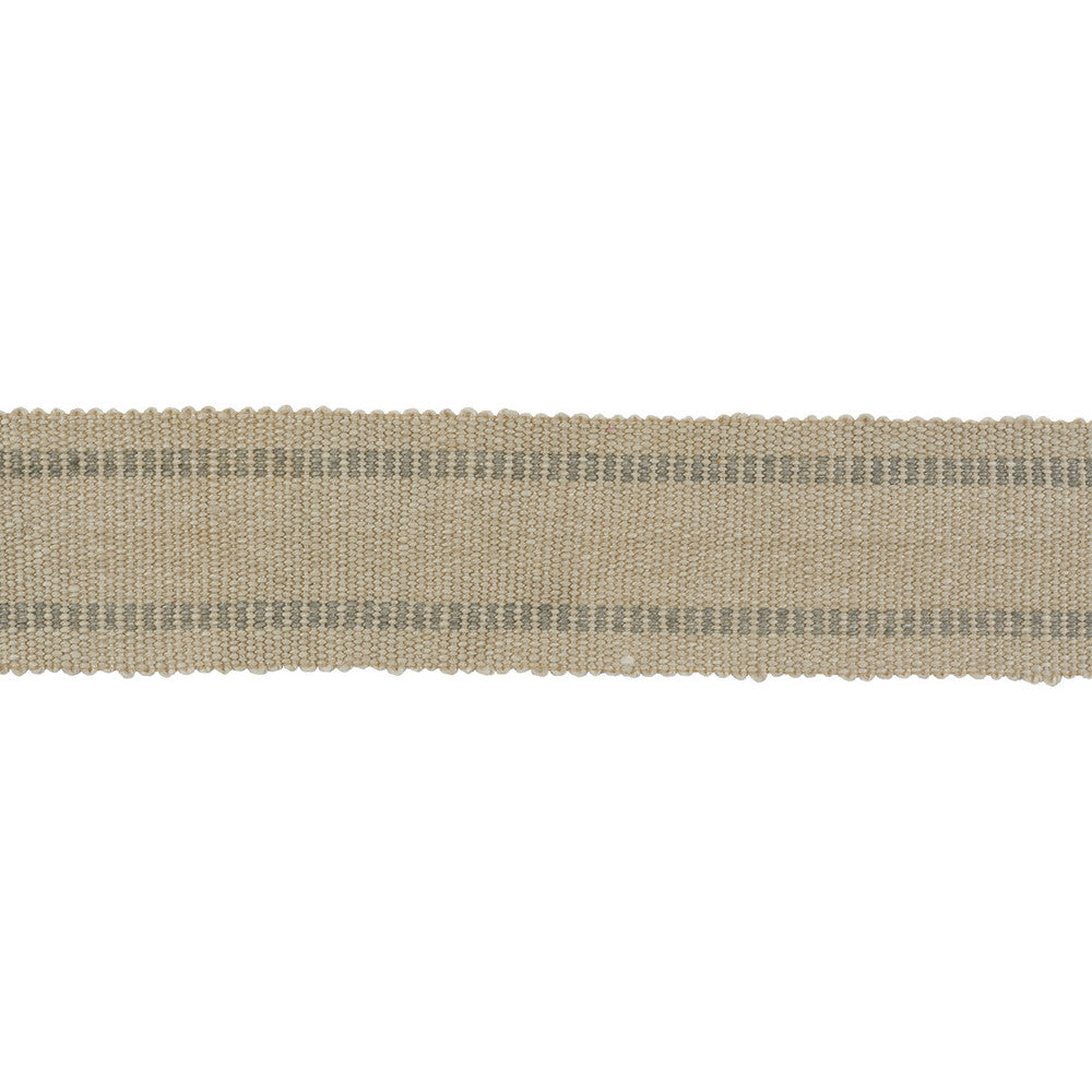 Rennes Tape Grey by Lee Jofa Trim SUZANNE KASLER COLLECTION II LINEN - 65%;JUTE - 35% India Horizontal: and Vertical: 2 - Fabric Carolina -