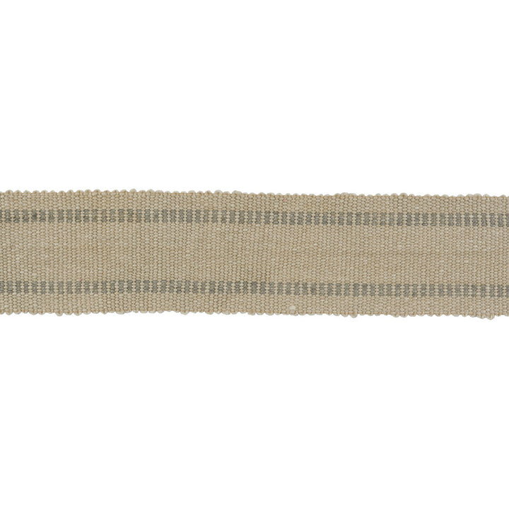 Rennes Tape Grey by Lee Jofa Trim SUZANNE KASLER COLLECTION II LINEN - 65%;JUTE - 35% India Horizontal: and Vertical: 2 - Fabric Carolina -