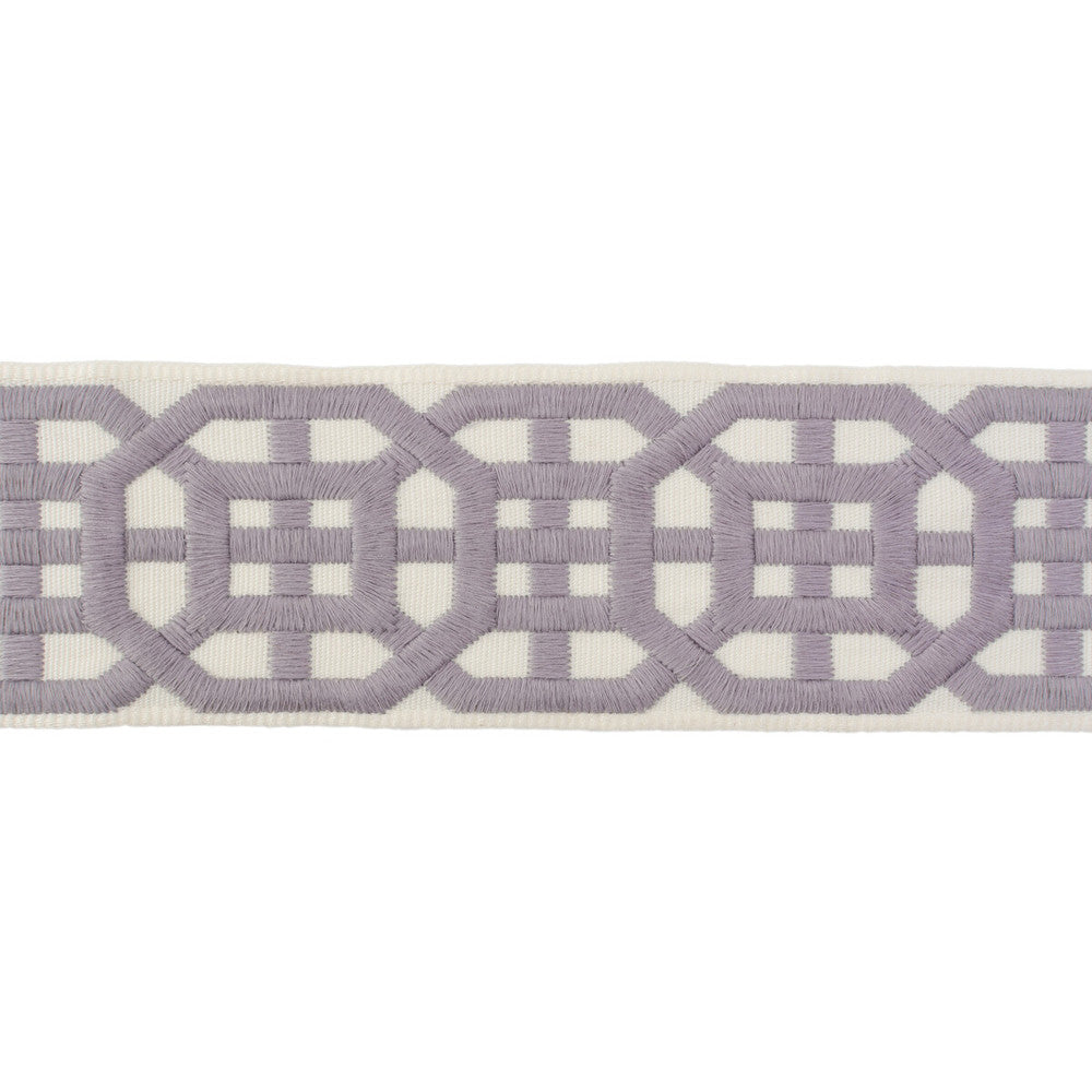 Avignon Tape Lavender by Lee Jofa Trim SUZANNE KASLER COLLECTION II RAYON - 63.6%;POLYESTER - 36.4% India Horizontal: 2.4 and Vertical: 3.6 2.5 - Fabric Carolina -