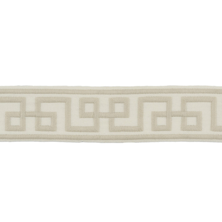Siene Tape Beige by Lee Jofa Trim SUZANNE KASLER COLLECTION II POLYESTER - 100% India Horizontal: 1.77 and Vertical: 5.12 1.75 - Fabric Carolina -