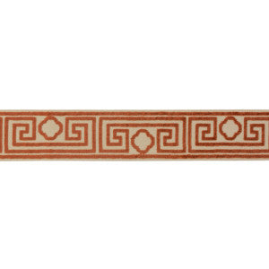 Madeleine Tape Orange/Beige by Lee Jofa Trim