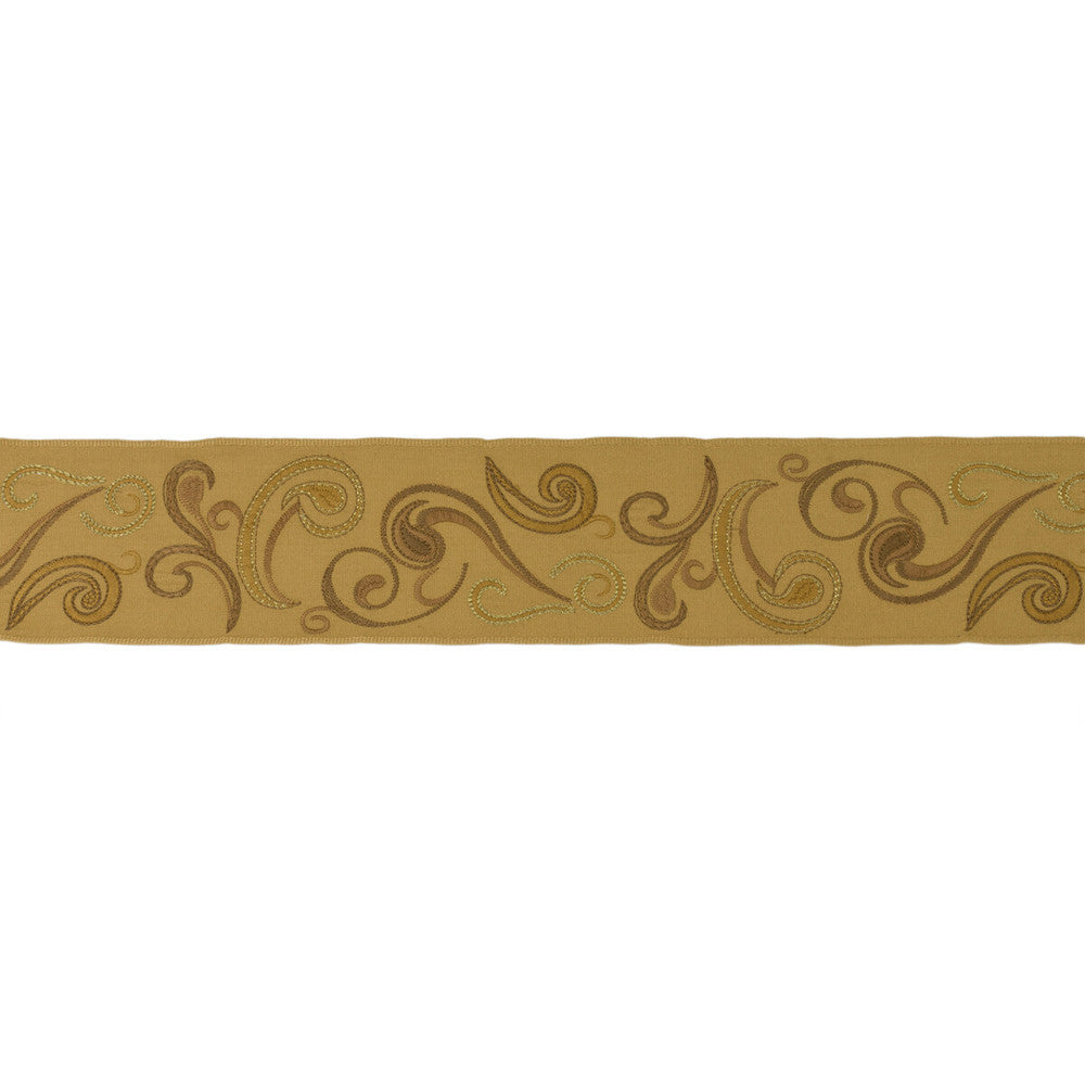 Noble Border Gold by Lee Jofa Modern Trim Lee Jofa Modern Trim Noble Border GoldTrim MARY FISHER POLYESTER - 90%;METALLIC - 10% India </p><p>Repeat: H: 4.92, V: 23.62 4.75 - Fabric Carolina -