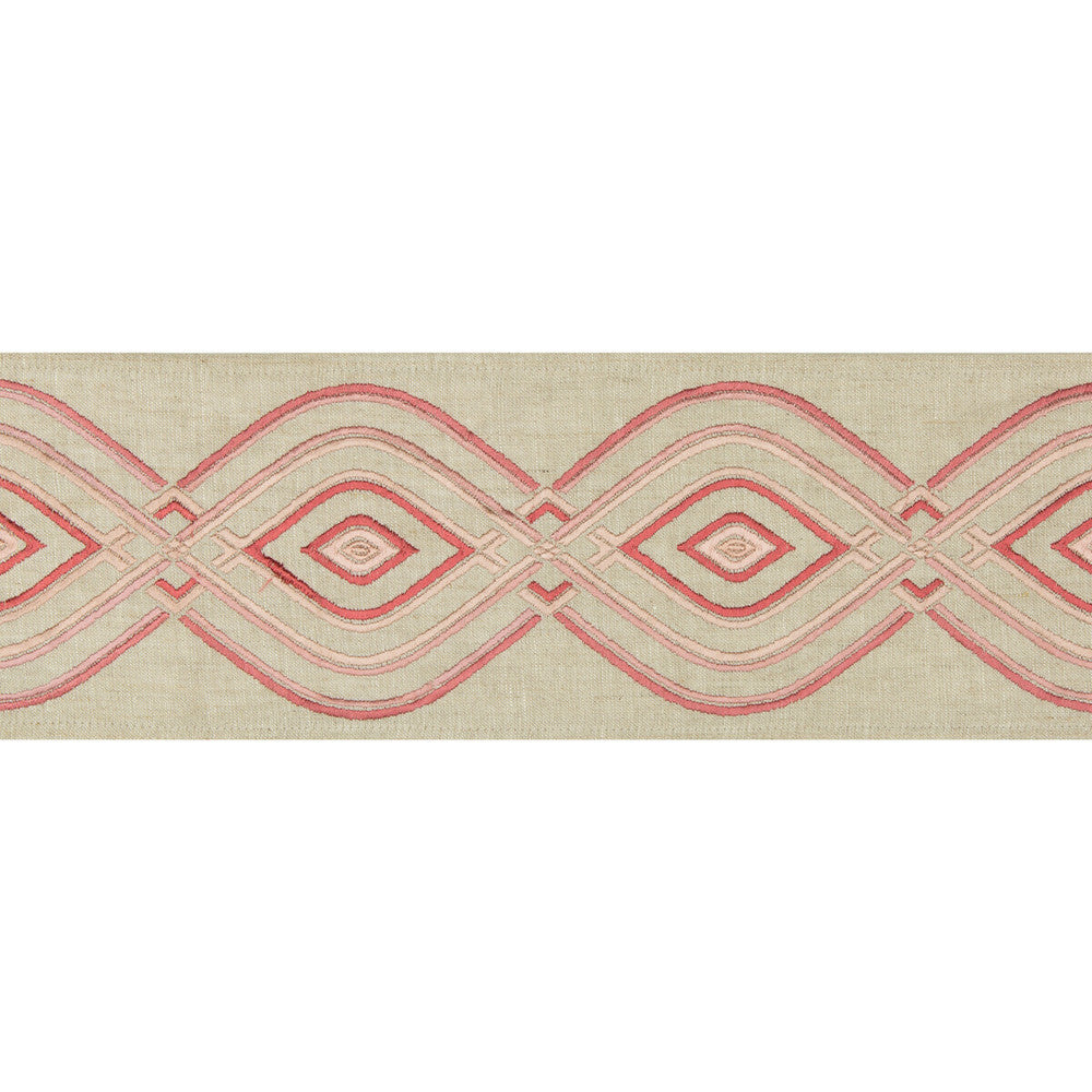 Ora Tape Blush by Lee Jofa Trim WESTPORT TRIMMINGS LINEN - 58%;VISCOSE - 30%;SPUN SILK - 12% India LIGHT Horizontal: 5 and Vertical: 5.24 5 - Fabric Carolina -