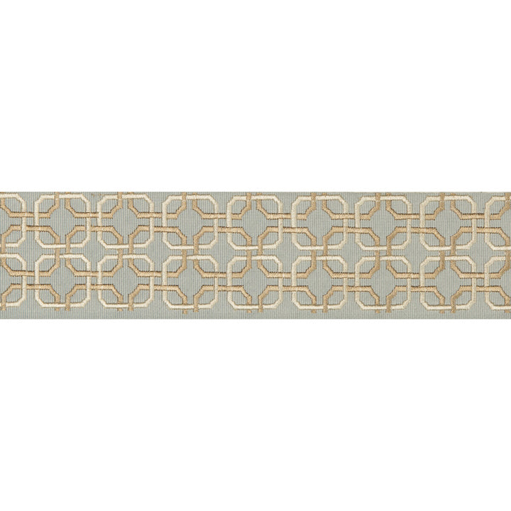 Marsett Tape Stone by Lee Jofa Trim WESTPORT TRIMMINGS POLYESTER - 68%;RAYON - 32% India - Horizontal: 1.96 and Vertical: 1.18 1.96 - Fabric Carolina -