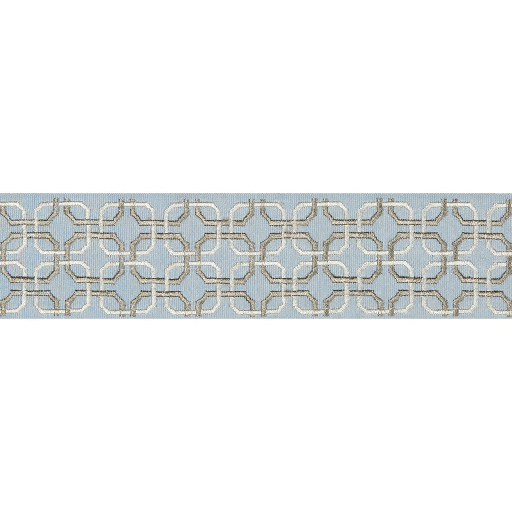 Marsett Tape Lake by Lee Jofa Trim WESTPORT TRIMMINGS POLYESTER - 68%;RAYON - 32% India Horizontal: 1.96 and Vertical: 1.18 1.96 - Fabric Carolina -