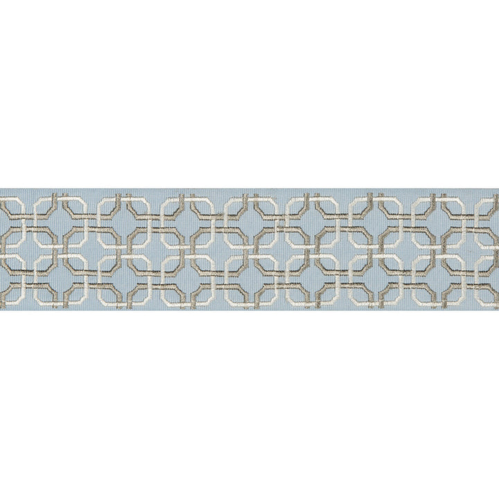 Marsett Tape Lake by Lee Jofa Trim WESTPORT TRIMMINGS POLYESTER - 68%;RAYON - 32% India Horizontal: 1.96 and Vertical: 1.18 1.96 - Fabric Carolina -