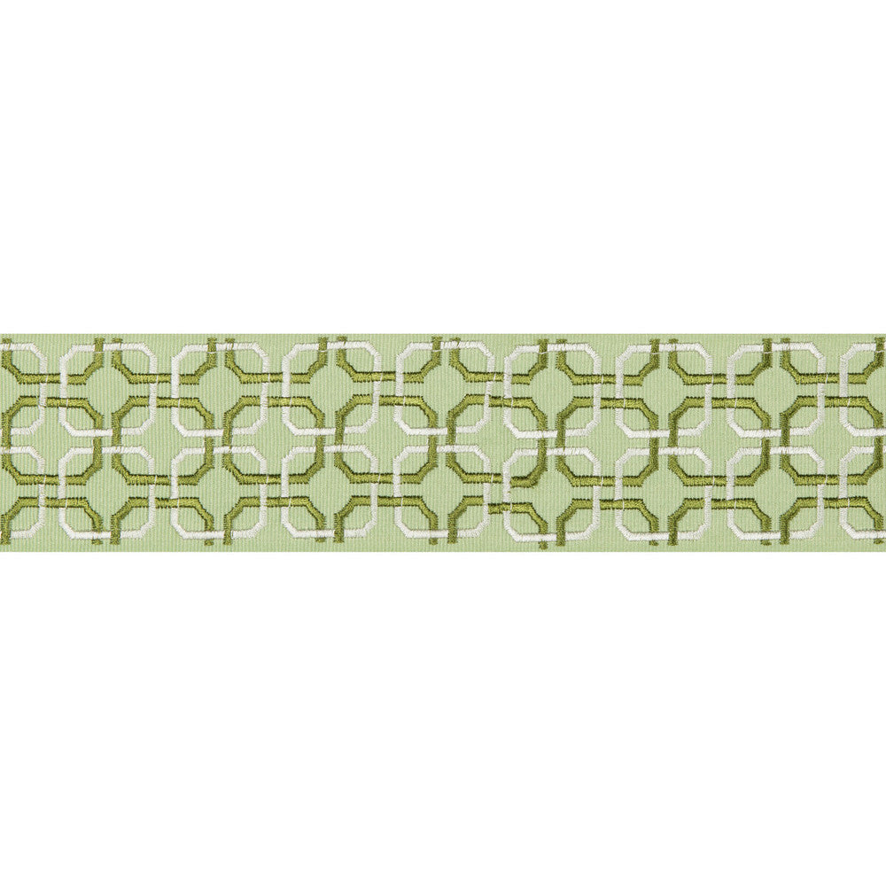 Marsett Tape Leaf by Lee Jofa Trim WESTPORT TRIMMINGS POLYESTER - 68%;RAYON - 32% India - Horizontal: 1.96 and Vertical: 1.18 1.96 - Fabric Carolina -