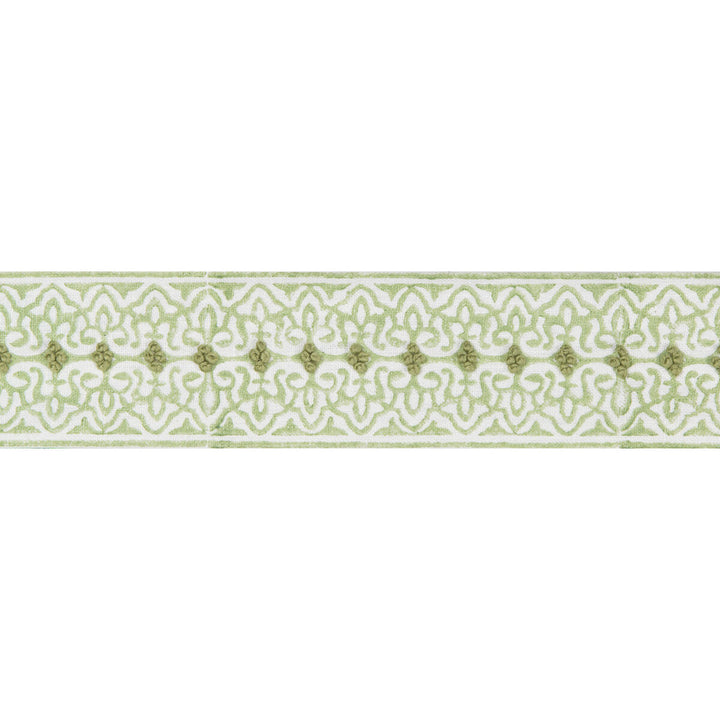 Paige Tape Leaf by Lee Jofa Trim WESTPORT TRIMMINGS LINEN - 93%;COTTON - 7% India - Horizontal: 2.6 and Vertical: 0.75 2.6 - Fabric Carolina -